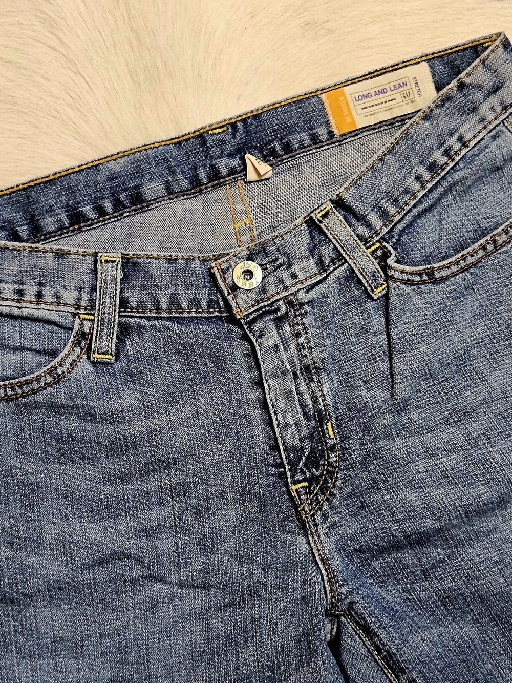 GAP Y2k Vintage Women’s Boot Cut Jeans - Long & Lean Sz 2A Petite - Picture 5 of 7